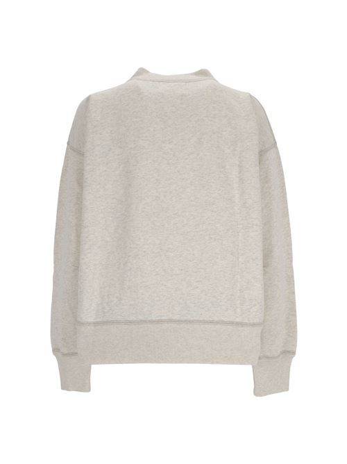 Moby flocked-logo sweatshirt MARANT ETOILE | SW0003FAA1M07E23EC